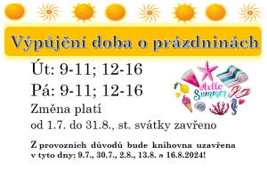Prázdninová výpůjční doba 2
